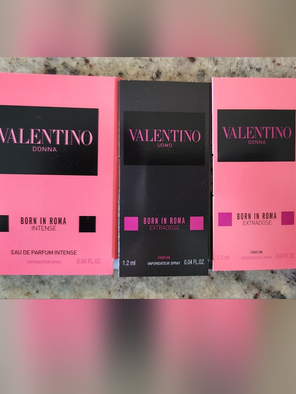 Valentino Donna & Uomo Pink Born In Roma Fragrance Samples